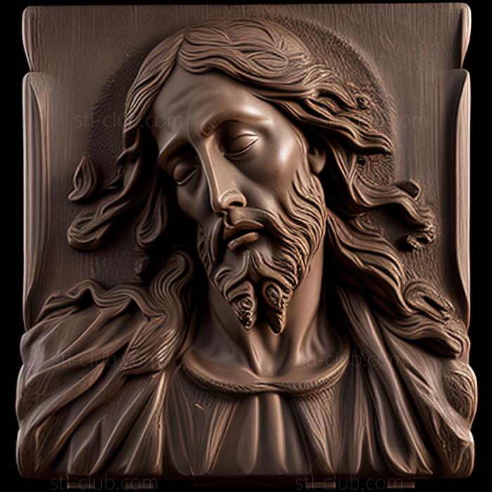 3D model st jesus (STL)